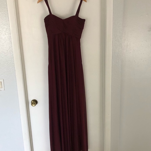 Birdy Grey Bridesmaid dress in Cabernet size Medium—Maternity Friendly! - Picture 6 of 8